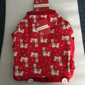 Pet Central Festival Dog Pajama Size M NEW